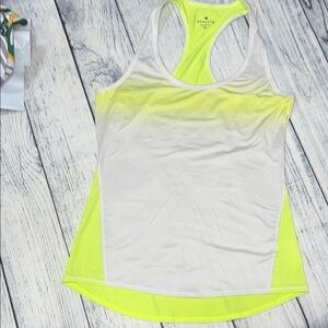Athleta Bright Lime Racerback Tank Top